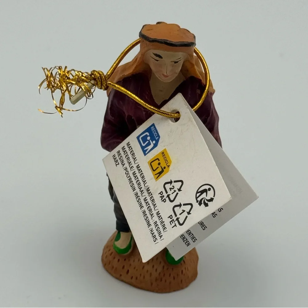 Caganer Nativity Figurine‎ Good Luck Catalan Christmas Figure Portugal 3”